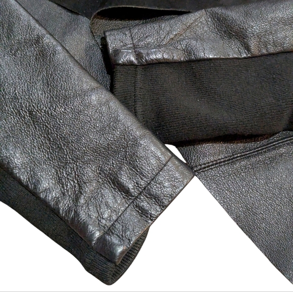 Portmans Leather Moto Jacket Small - Picture 4 of 7